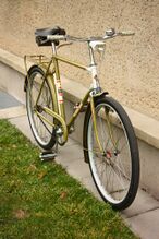 Zum Fundzustand wurden lediglich Sattel und Luftpumpe ergänzt.