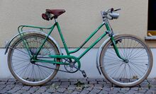 Ein vollständig original erhaltenes 10 b von 1956 in lasurgrüner Lackierung.