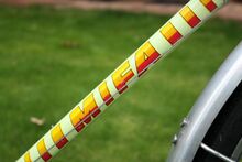 Das Rahmendekor wurde in dieser Form nur bei den Sporträdern verwendet.