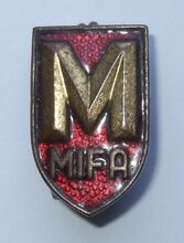 Anstecknadel, vrmtl. 1950er Jahre.