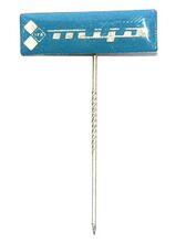 Anstecknadel, 1980er Jahre.