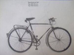 Katalogabbildung des nebenstehenden Rades