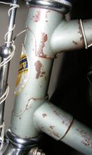 Steuerkopfmuffen an Brandenburg-Tourenrädern von 1950 bis Ende 1962.