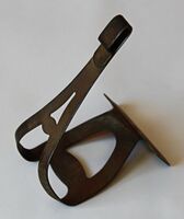 Pallas-Pedalhaken Zeitraum: bis ca. 1956 Material: Stahl (vernickelt oder verchromt) Bemerkungen: baugleich mit Modell 'Huschke' der Pallas-Werke; Fortführung der Produktion ohne Beschriftung