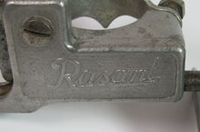 Rasant-Schriftzug (Ausführung Neustadt) Zeitraum: 196x bis 1990 Bemerkungen: detailliert ausgearbeiteter Schriftzug