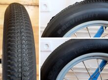 Kinderfahrrad-Reifen Zeitraum: 1980er Jahre, hier: 1984 Breite: 2 1/4 (62 mm) Für Laufradgröße: 12" Verwendung: Kinderfahrräder Bemerkungen: