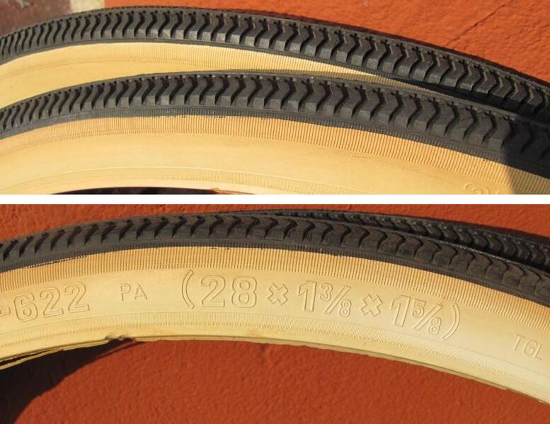 Datei:Reifen Pneumant 28 Zoll beige schwarz.jpg