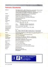 Reklameblatt zur Einführung des Modells 35 510 im Jahr 1983 (Rückseite).