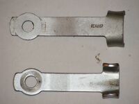 Bremsanker für Rücktrittnabe von Renak, ab 1955 bis 198?, bis etwa 1961 mit Baujahr und "Renak" geprägt, danach ungeprägt, Material: Stahl verchromt