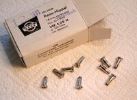 Speichennippel für 1,8mm-Speichen, Länge 12 mm, für Rennradfelgen, 70er/80er Jahre