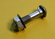 Zeitraum: 1970er/1980er Jahre Verwendung: Fahrräder mit angelötetem/geschraubtem Hinterbau Material: Stahl verzinkt Länge: 35 mm Bemerkungen: runder Abschluss