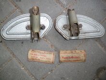 Zeitraum: 1950er/1960er Jahre Verwendung: Zubehörteil Material: Stahl lackiert Hersteller: Karl L. Schlütter, Zella-Mehlis, Thüringen