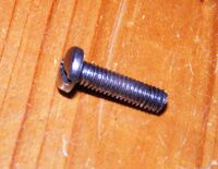 Zeitraum: 195? bis 195? (hier. 1951) Verwendung bekannt an: Befestigung IKA-Strebenrücklichthalterung Oberflächenbehandlung: verchromt Bemerkungen: flacher Halblinsenkopf