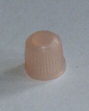 Staubkappe Zeitraum: 70er/80er Jahre Hersteller: ?? Material: Thermoplast Bemerkungen: zum Aufschrauben