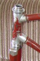 Steuerkopfmuffen an Mifa-Sporträdern, verwendet spätestens ab 1954 bis mind. 1958