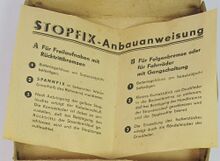 Unbebilderte Montageanleitung für beide Ausführungen.