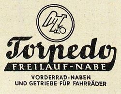 Teil des Herstellereintrages in Wer liefert was? von 1950.