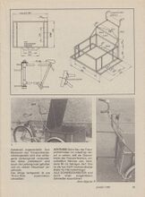 "Details zum Transportfahrrad" (B), in: practic 1/1990.
