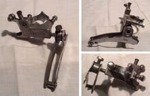 Zeitraum: um 1964 Verwendung: Diamant Rennräder Material: Stahl (verchromt), Aluminium Bemerkungen: Gleichzeitige Verwendung von Rasant- und Alda-Schriftzug. Ab 1964 von der Otto Schmidt KG weiterproduziert.