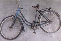 Vorkriegsfahrrad, aufgearbeitet von Willi Bode.